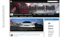 Desktop Screenshot of carsandcoolstuff.com